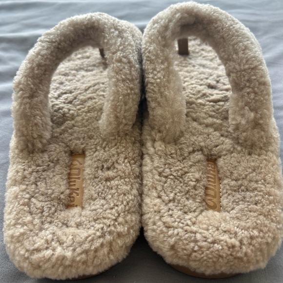Olukai Shearling Slippers - Picture 5 of 11